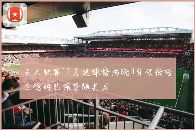 五大联赛11月进球榜揭晓B费领衔哈兰德姆巴佩紧随其后